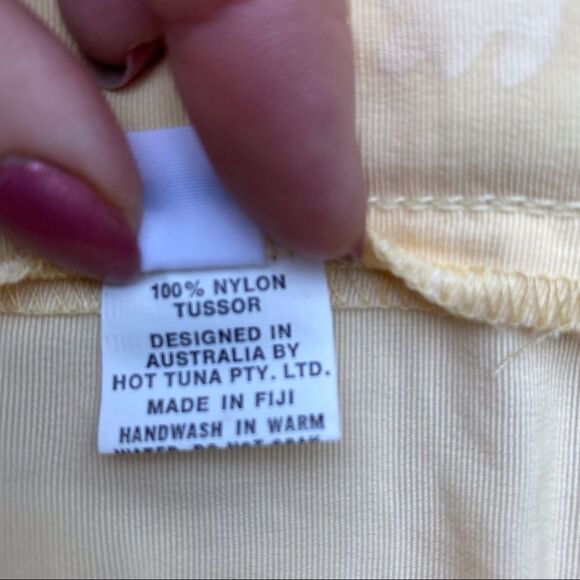 Hot Tuna Yellow Swim Skirt - Picture 4 of 11